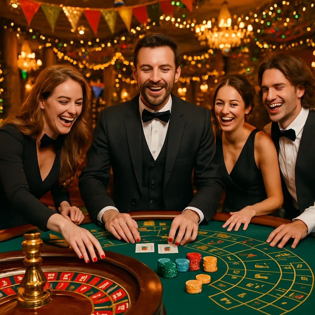 Jak zorganizować niezapomnianą imprezę w stylu kasyno dla pracowników?